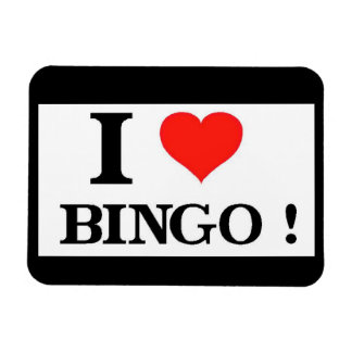 Magnet Flexible I Love Bingo
