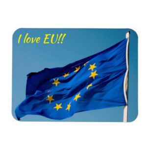 Magnet Flexible I love EU