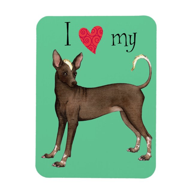 Magnet Flexible I love my Xolo (Vertical)