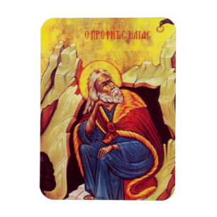 Magnet Flexible Icône orthodoxe grecque du prophète Élie