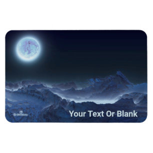 Magnet Flexible Icy Planet, Lune gelée
