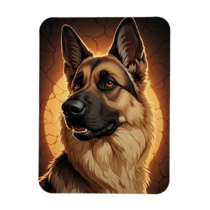 Magnet Flexible 🐾 Idées de cadeaux pour les amoureux de Berger Al