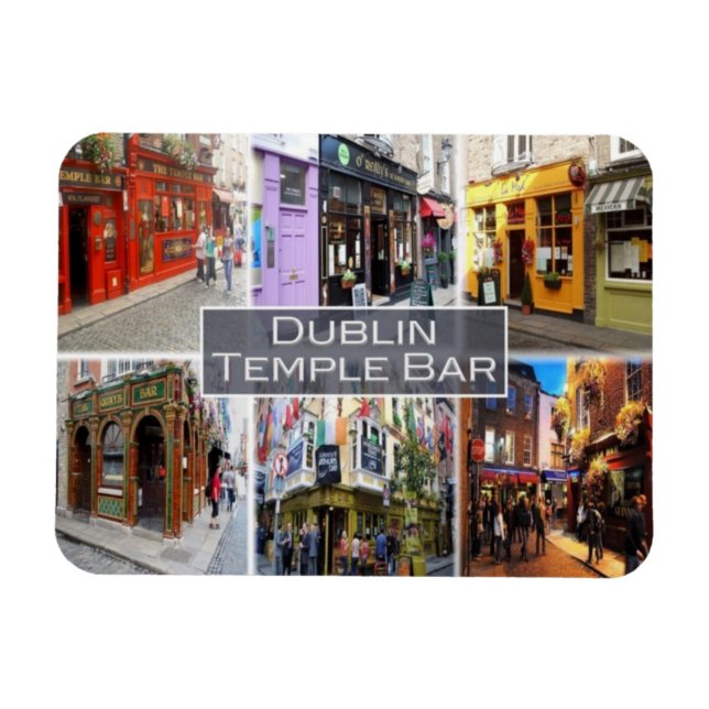 Magnet Flexible IE Ireland - Dublin - Temple Bar - (Horizontal)
