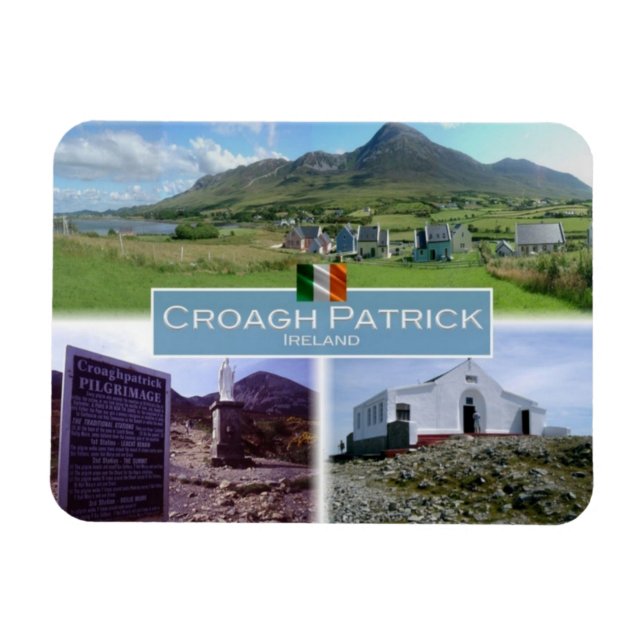 Magnet Flexible IE Irlande - Croagh Patrick - Cruaighpadraigh - (Horizontal)