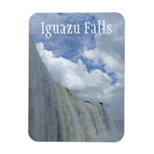 Magnet Flexible Iguazu Falls, Iguazu River, Argentina, Brazil