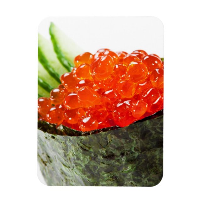Magnet Flexible Ikura (Saumon Roe) Gunkan Maki Sushi (Vertical)