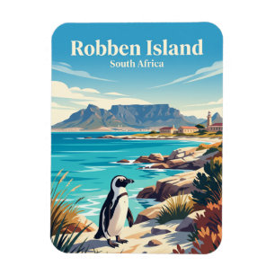 Magnet Flexible Île de Robben Afrique du Sud