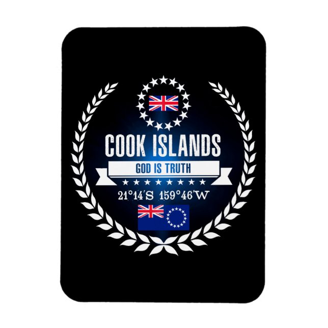 Magnet Flexible Îles Cook (Vertical)