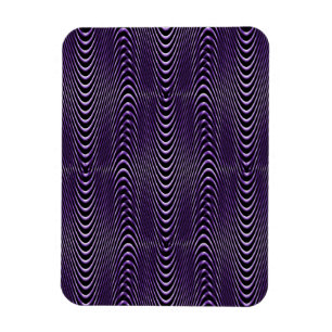 Magnet Flexible Illusions des gens pourpres....