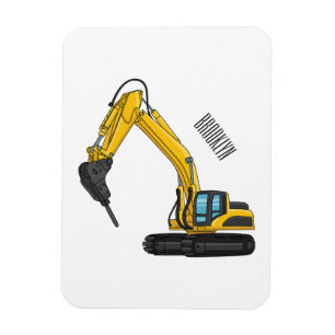 Magnet Flexible Illustration de la pelle de rupture