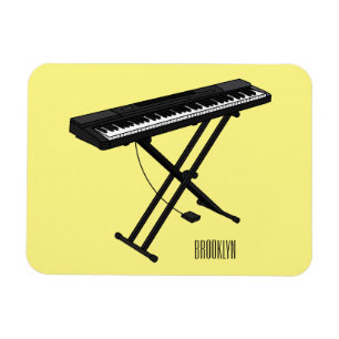 Magnet Flexible Illustration de piano clavier