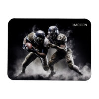 Illustration des joueurs de football de nom person