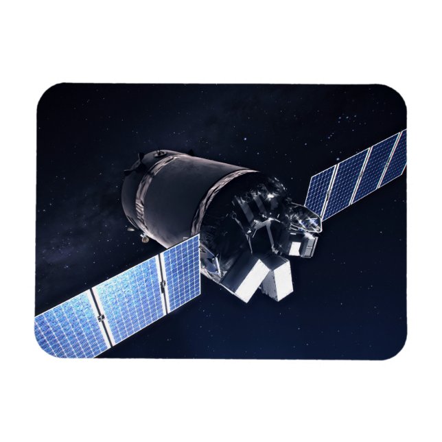 Magnet Flexible Illustration Du Dragon Xl Spacecraft. (Horizontal)