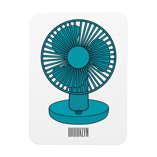 Magnet Flexible Illustration du ventilateur (Vertical)