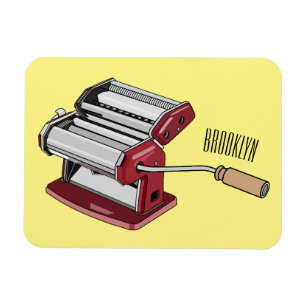 Magnet Flexible Illustration d'un fabricant de pâtes alimentaires