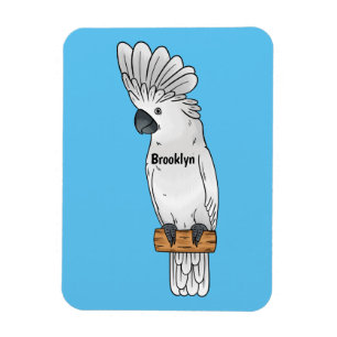 Magnet Flexible Illustration d'un oiseau de cobaye-parapluie