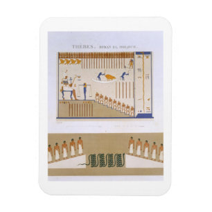 Magnet Flexible Illustrations des fresques de l'EL Molouk de