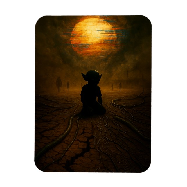 Magnet Flexible Ils sont venus pendant que le Soleil fonçait (Vertical)