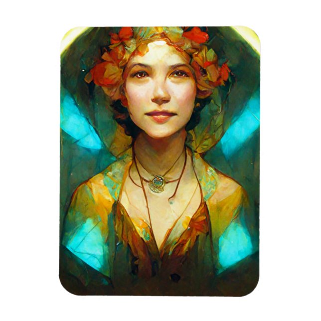 Magnet Flexible Imaginaire Art Nouveau Lumière (Vertical)