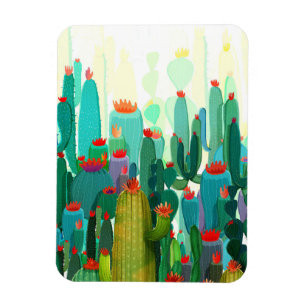 Magnet Flexible Impression Cactus Beaucoup De Cactus