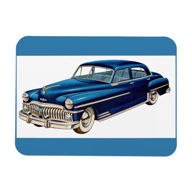 Magnet Flexible Impression DeSoto bleue 1950 (Horizontal)