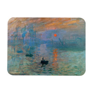 Magnet Flexible Impression Sunrise par Claude Monet