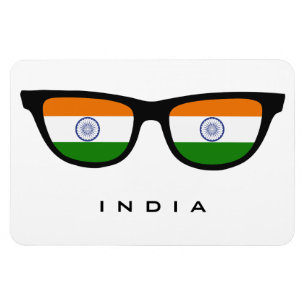 Magnet Flexible India Shades texte et aimant couleur personnalisés
