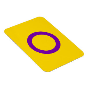 Magnet Flexible Indicateur de la fierté intersexuelle