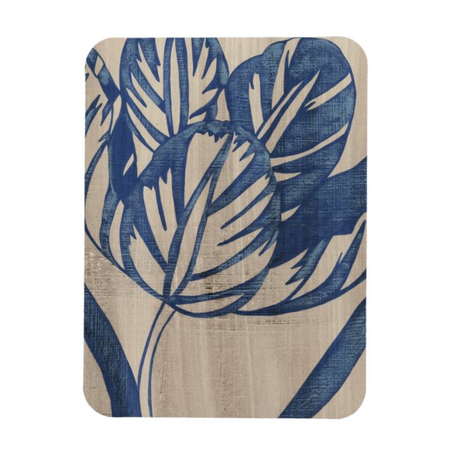 Magnet Flexible Indigo Tulip (Vertical)