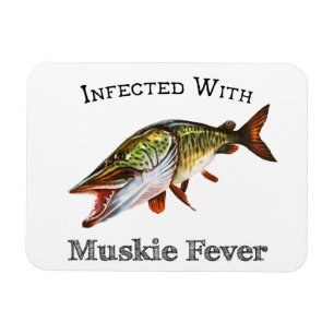 Magnet Flexible Infecté Par La Fièvre Du Muskie