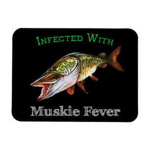Magnet Flexible Infecté Par La Fièvre Du Muskie