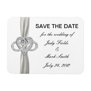 Magnet Flexible Infinity Heart Enregistrer l'aimant Date