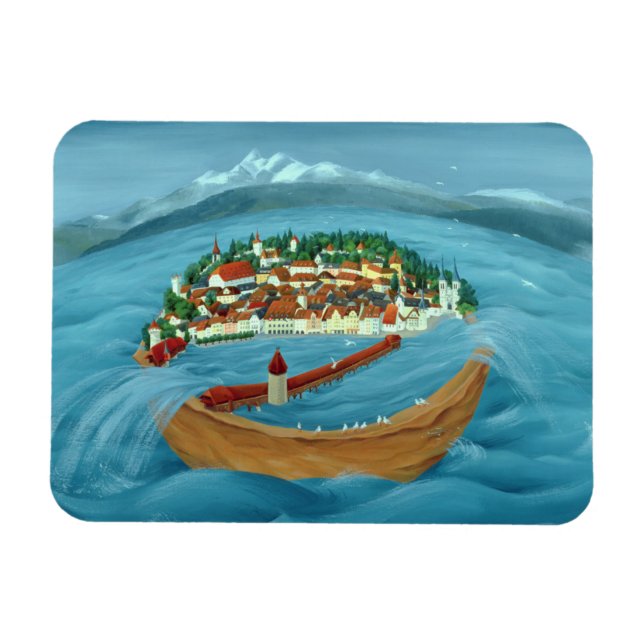 Magnet Flexible Inondations de 1999 (Horizontal)