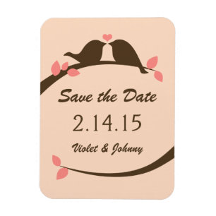 Magnet Flexible Inséparables Enregistrer la date