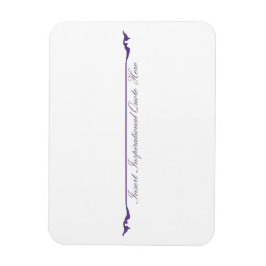 Magnet Flexible Insérer un devis inspirant ici - violet