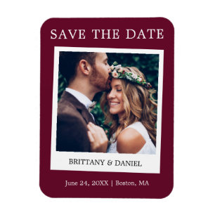 Magnet Flexible Instant Camera Style Photo Enregistrer La Date Bou