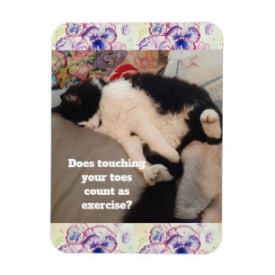 Magnet Flexible Invitation d'anniversaire enfantin avec un chat sm