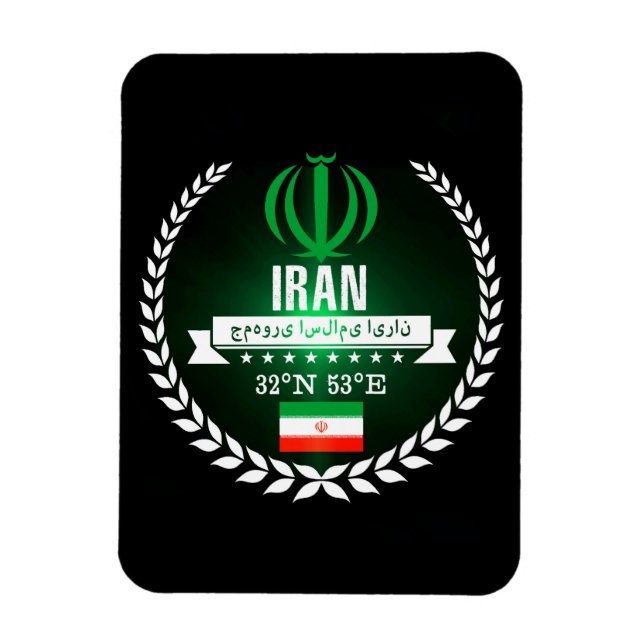 Magnet Flexible Iran (Vertical)