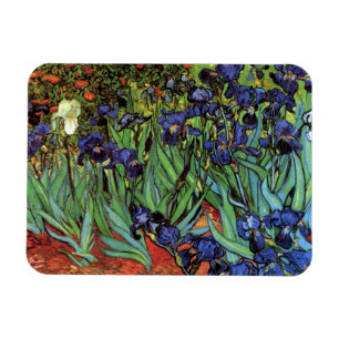 Magnet Flexible Iris de Vincent van Gogh, Art ancien de jardin