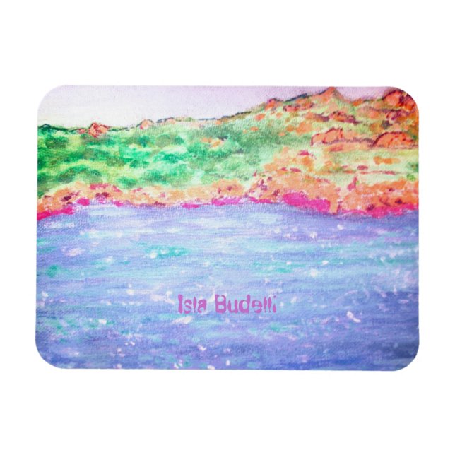 Magnet Flexible Isla Budelli (Horizontal)