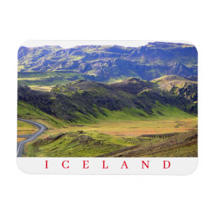 Magnet Flexible Islande paysage vue aimant frigo