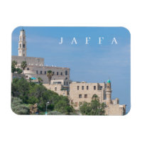 Israel Jaffa Old Town view frigo aimant