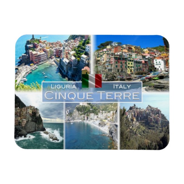Magnet Flexible IT Italie - Cinque Terre - (Horizontal)