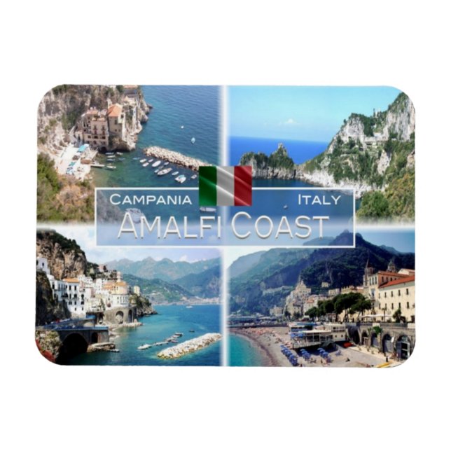 Magnet Flexible IT Italie - Côte amalfitaine - (Horizontal)