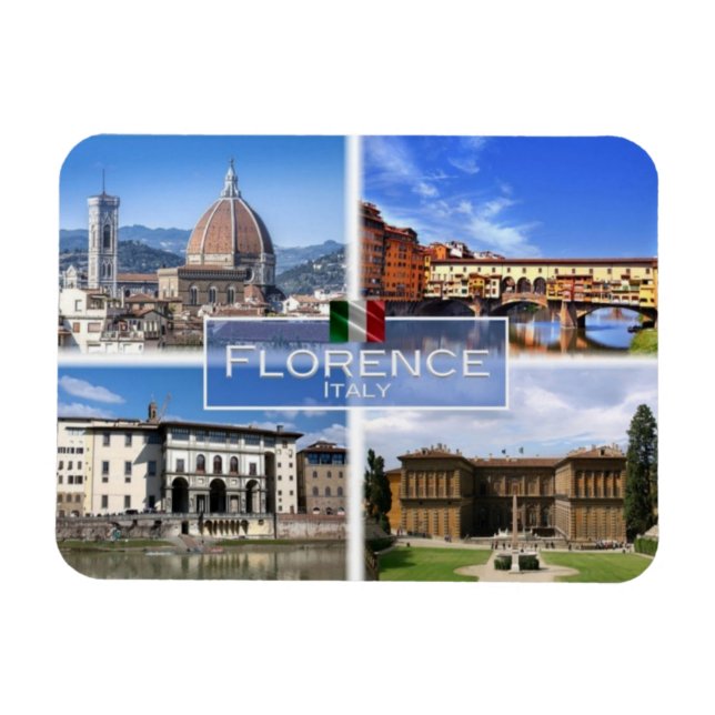 Magnet Flexible IT Italie - Florence - Ponte Vecchio - (Horizontal)