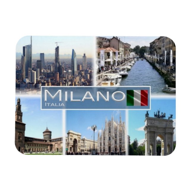 Magnet Flexible IT Italie - Milano - (Horizontal)
