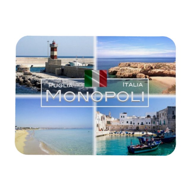Magnet Flexible IT Italie - Monopoli - Capitolo - (Horizontal)
