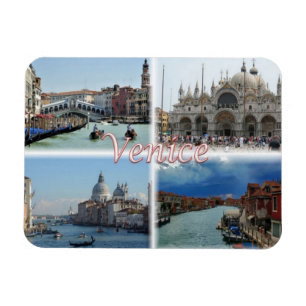 Magnet Flexible IT Italie - Venise - Grand Canal - Basilique -
