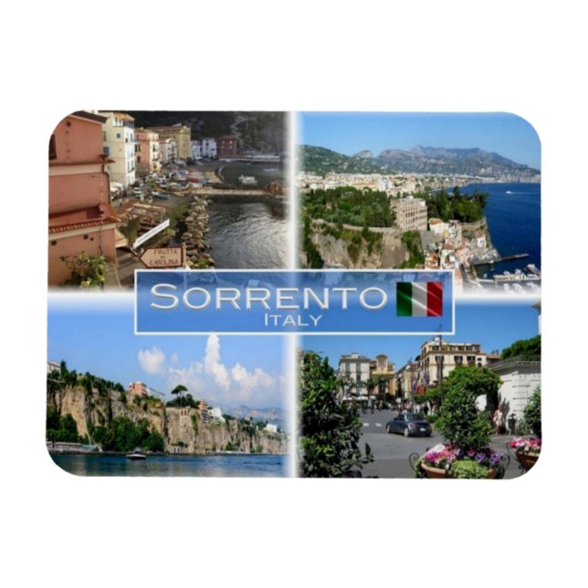 Magnet Flexible IT Italy - Sorrento - Amalfi Coast - Marina (Horizontal)
