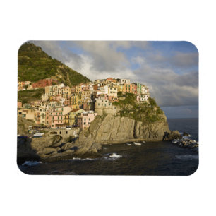 Magnet Flexible Italie, Cinque Terre, Manarola. Village sur une fa